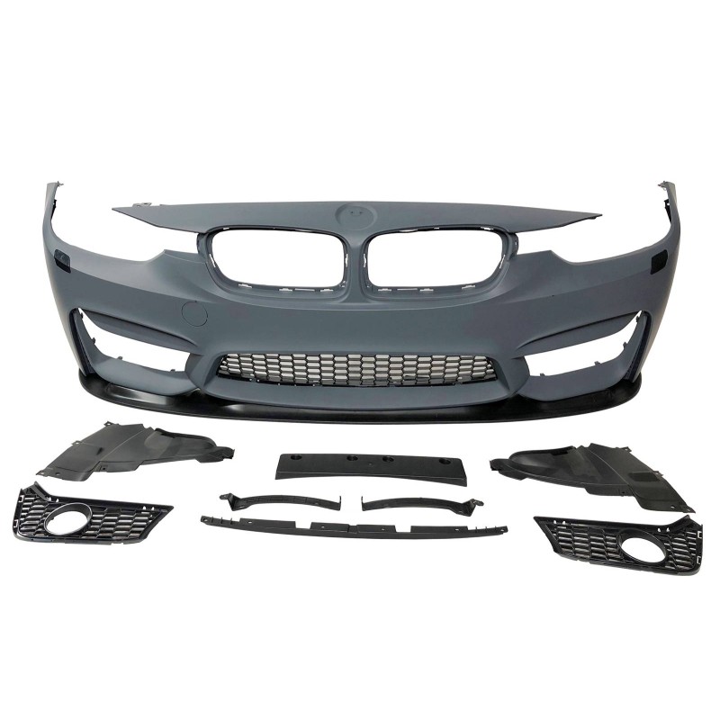 Paraurti Anteriore BMW F30-F31 Look M4 Spoiler Anteriore