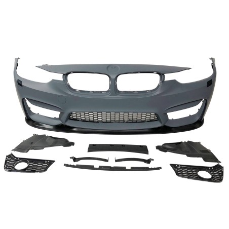 Paraurti Anteriore BMW F30-F31 Look M4 Spoiler Anteriore