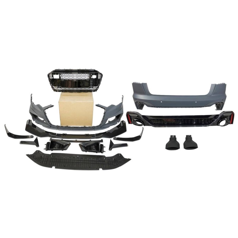 Kit Estetici Audi A6 C8 4 Porte 2020+ Look RS6 Carbonio