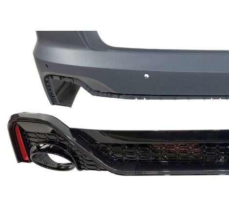 Kit Estetici Audi A6 C8 4 Porte 2020+ Look RS6 Carbonio