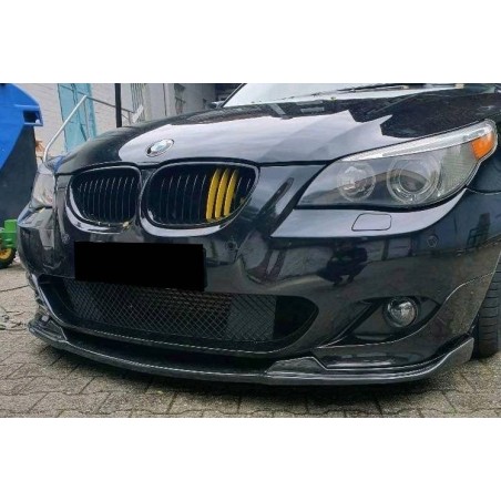 Spoiler Anteriore BMW E60 / E61 Look M-Tech Nero Lucido