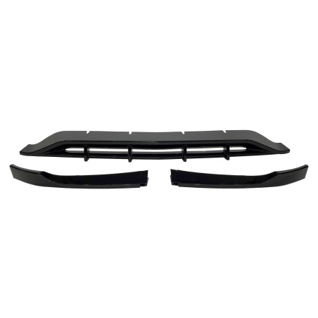 Spoiler Anteriore Mercedes X254 2023+ Look AMG Nero lucido
