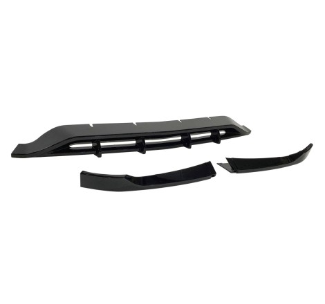 Spoiler Anteriore Mercedes X254 2023+ Look AMG Nero lucido
