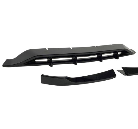Spoiler Anteriore Mercedes X254 2023+ Look AMG Nero lucido