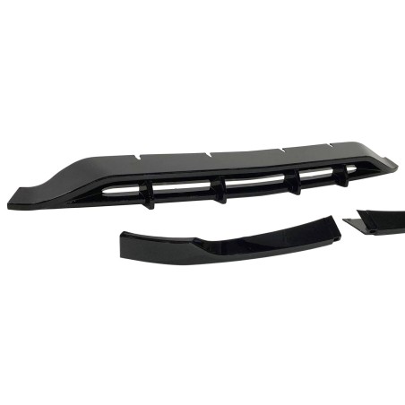 Spoiler Anteriore Mercedes X254 2023+ Look AMG Nero lucido