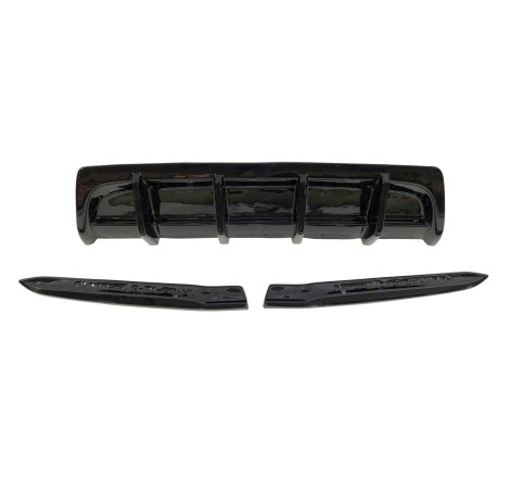 Diffusore Posteriore Volkswagen Arteon R MAX 2021 Nero lucido