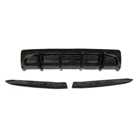 Rear Diffuser Volkswagen Arteon R MAX 2021 Glossy Black