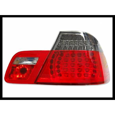 Pilotos Traseros BMW E46 Sedan '98-01 Led Red Smoked