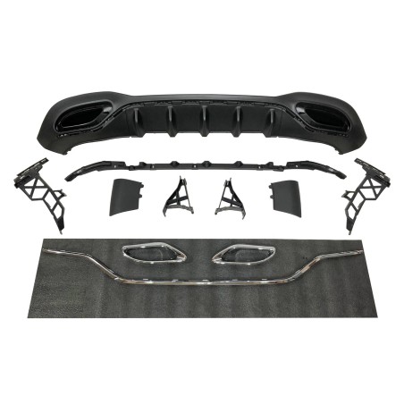 Diffusore Posteriore Mercedes W177 AMG
