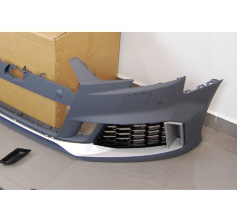 Front Bumper Audi A3 2016-2019 4 Doors Look RS3