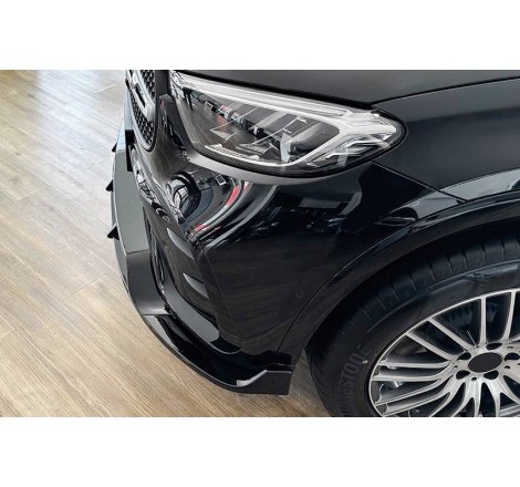 Spoiler Anteriore Mercedes X254 2023+ Look AMG Nero lucido