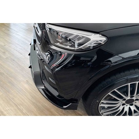 Spoiler Anteriore Mercedes X254 2023+ Look AMG Nero lucido