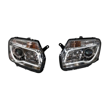 Set Of Headlamps Day Light Dacia Duster 10