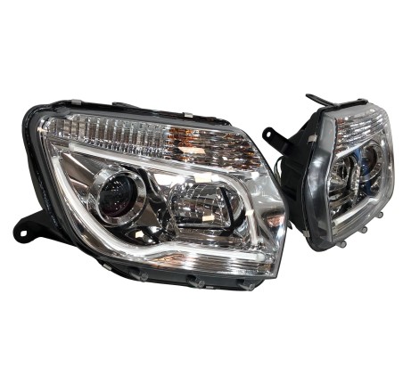 Set Of Headlamps Day Light Dacia Duster 10