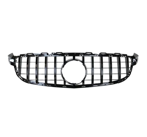 Front Grill Mercedes W205 C63 Look GT Glossy Black
