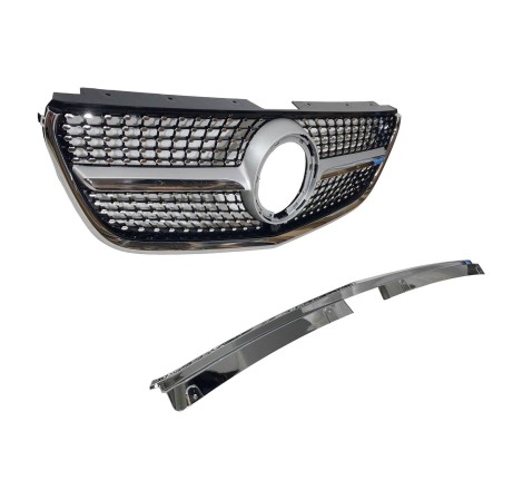 Parrilla Mercedes Vito W447 2022+ Look Diamond