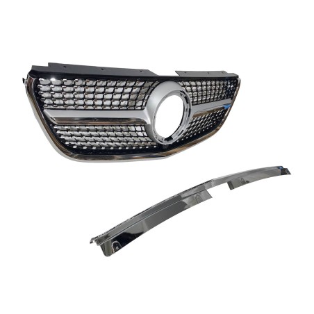 Parrilla Mercedes Vito W447 2022+ Look Diamond