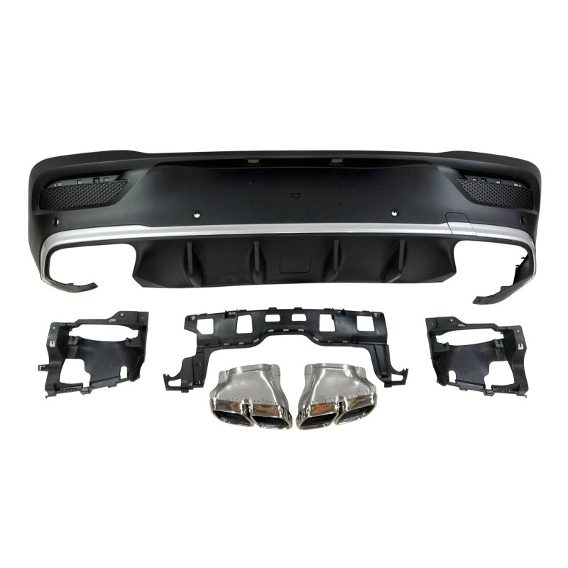 Difusor Trasero Mercedes C167 GLE 2020 Colas