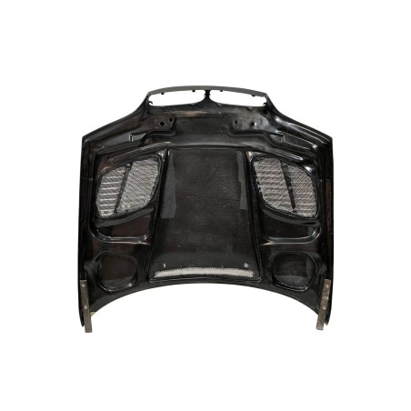 Capot Carbone BMW E46 '02-06 2P. Look M3 GTR C/T