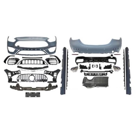 Kit De Carrosserie Mercedes W206 4 Portes Look AMG C63