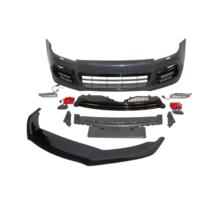 Paraurti Anteriori Volkswagen Scirocco R 2008-2014 Spoiler Anteriore