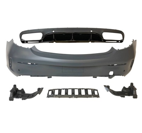 Paraurti Posteriori Mercedes W205 Coupe 2014-2020 Look C63