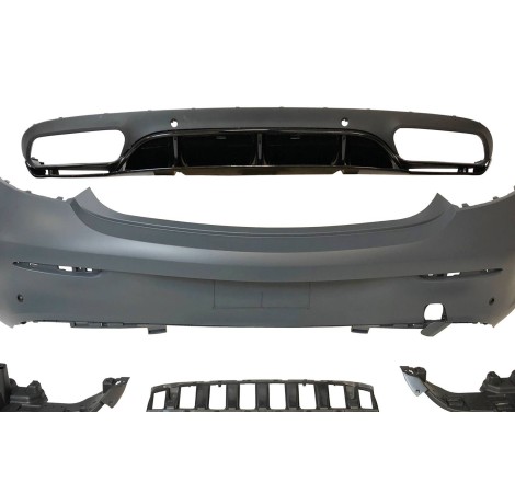 Pare-Choc Arrière Mercedes W205 Coupe 2014-2020 Look C63