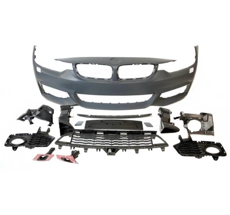 Paraurti Anteriore BMW F32 F33 F36 Look M-Tech ABS