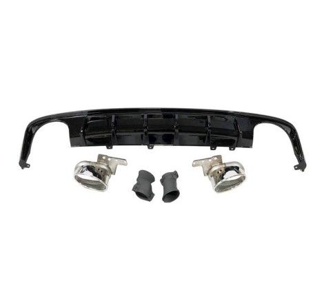 Diffusore Posteriore Audi A6 / A6 Avant C8 19-21 Look RS6