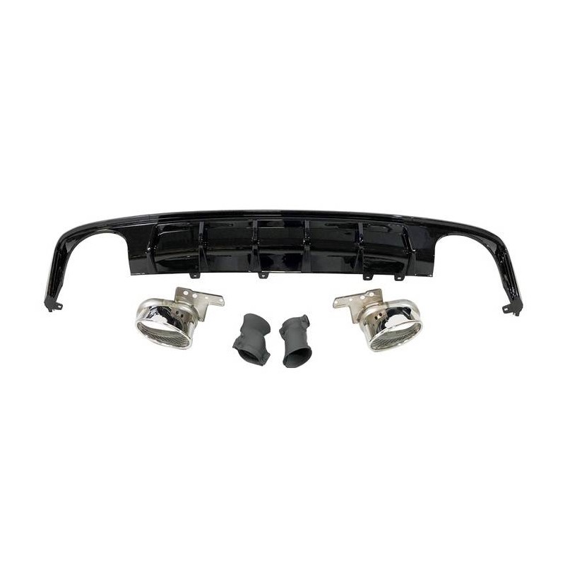 Diffusore Posteriore Audi A6 / A6 Avant C8 19-21 Look RS6