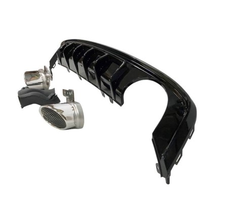 Diffusore Posteriore Audi A6 / A6 Avant C8 19-21 Look RS6