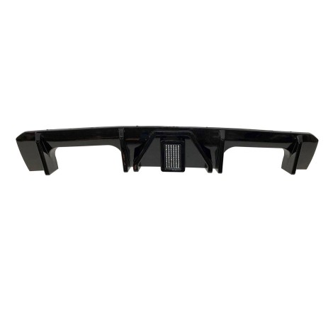 Diffusore Posteriore BMW G80 / G82 look M Performance Nero lucido Luce freno a led
