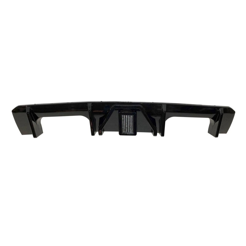 Diffusore Posteriore BMW G80 / G82 look M Performance Nero lucido Luce freno a led