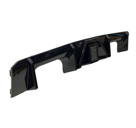Difusor Trasero BMW G80 / G82 look M Performance Brillante Negro Luz de freno led