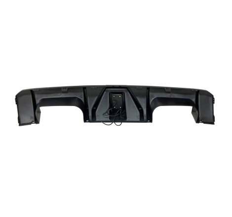 Difusor Trasero BMW G80 / G82 look M Performance Brillante Negro Luz de freno led