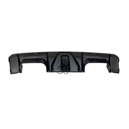Difusor Trasero BMW G80 / G82 look M Performance Brillante Negro Luz de freno led