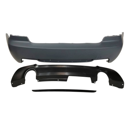 Pare-choc arrière BMW E92 M-Tech DOUBLE SORTIE ABS