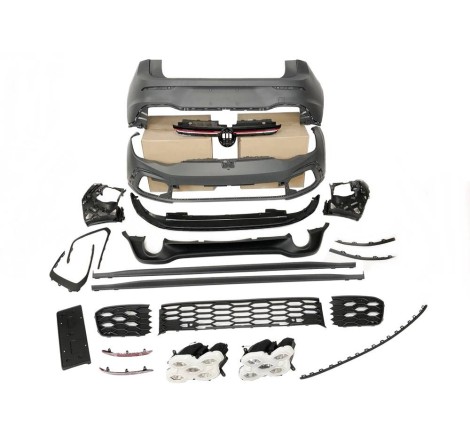 Kit De Carrosserie Volkswagen Golf 8 2019-2023 3/5P Look GTI 2 Sorties