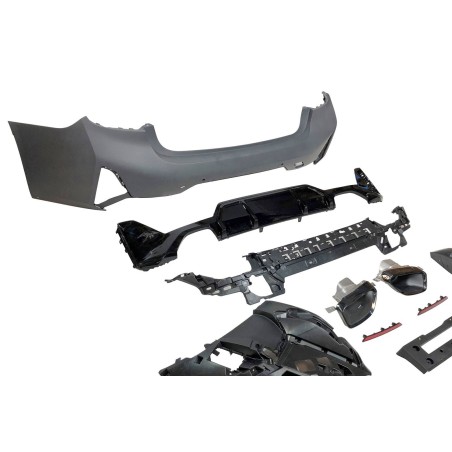 Pare-Choc Arrière BMW G20 LCI Look M-tech