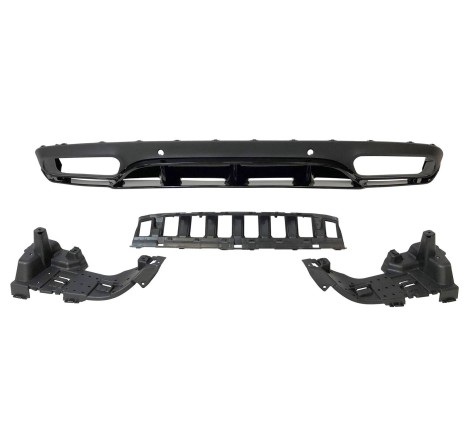 Difusor Trasero Mercedes W205 2014-2018 Coupe AMG Look C63 ABS