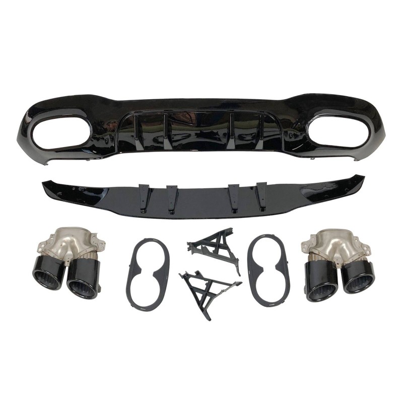 Difusor Trasero Mercedes W177 AMG Look A45