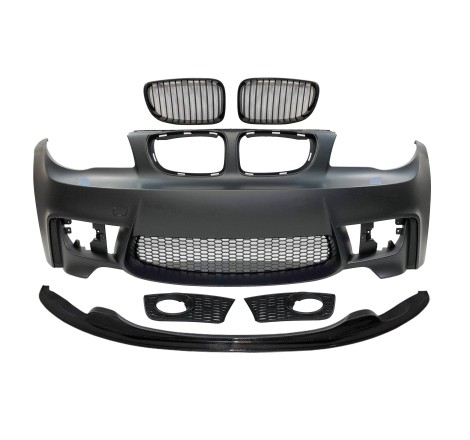 Paraurti Anteriori BMW E82 / E88 / E87 / E81 M1  05-11 Spoiler Carbonio