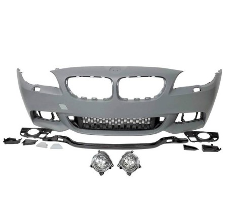 Paraurti Anteriore BMW F10 / F11 / F18 2010-2016 Look M-Tech Fendinebbia