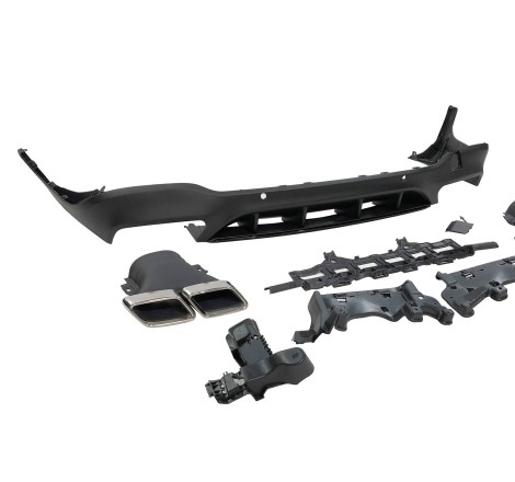 Difusor Trasero Mercedes X253 2015-2019 Look AMG
