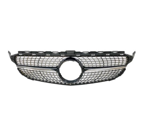 Calandre Mercedes W205 2014-2018 Look Diamond