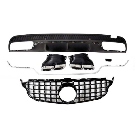 Kit De Carrosserie Mercedes W205 2014-2018 4P / SW AMG Look C63