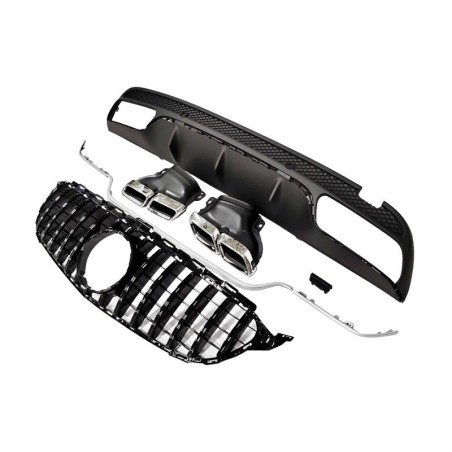 Kit De Carrosserie Mercedes W205 2014-2018 4P / SW AMG Look C63