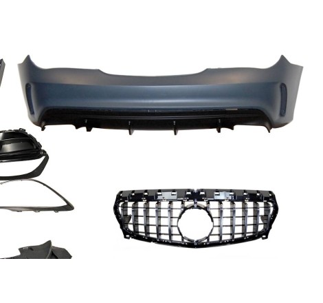 Kit Estetici Mercedes W117 13-16 4P / SW LCI Look AMG A45 Griglia