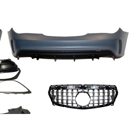 Kit Estetici Mercedes W117 13-16 4P / SW LCI Look AMG A45 Griglia