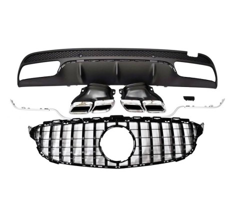 Kit De Carrosserie Mercedes W205 2014-2018 4P / SW AMG Look C63